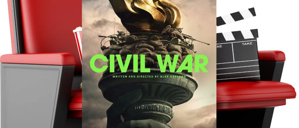 Movie poster for Civil War.