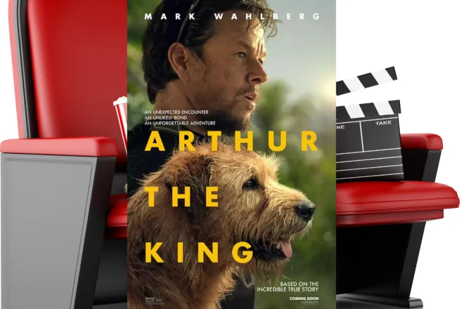 Movie poster for "Arthur the King"