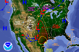 National Weather Map