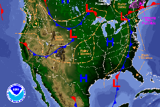 National Weather Map