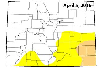 Colorado Drought Map