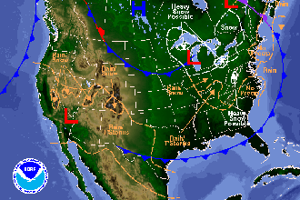 National Weather Map