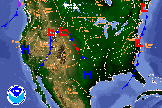 National Weather Map