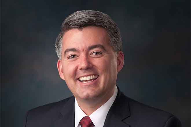 PROMO 64J1 Politician - People Cory Gardner -  official Senate portrait