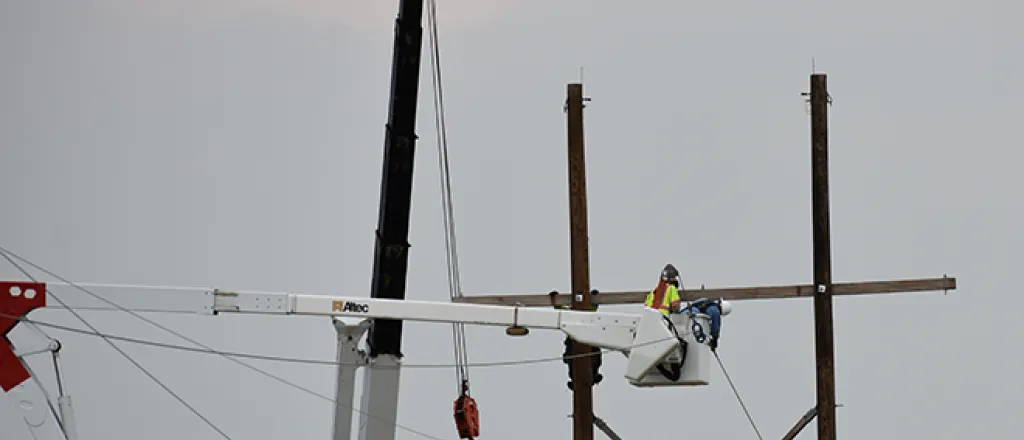 2018-07-28 PICT Power Line Repair Lineman in Bucket - Chris Sorensen
