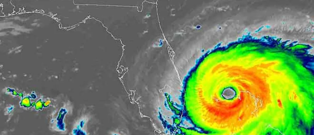 SATELLITE 64J1 Band 15 Hurricane Dorian as of September 2, 2019 - NOAA SATELLITE Band 15 Hurricane Dorian as of September 2, 2019 - NOAA