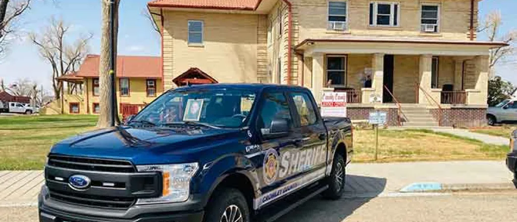 PICT 64J1 Crowley County Sheriff pickup - CCSO