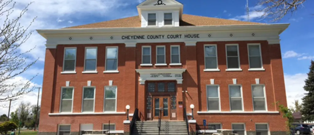 PICT Government Building Cheyenne County Colorado Courthouse