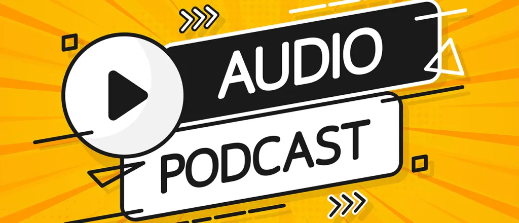 PROMO 64 Media - Audio Podcast Vector EPS- iStock VectorUp - 1383559857