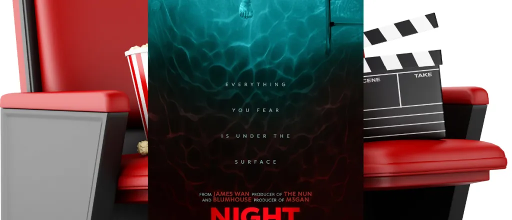 Movie poster for "Night Swim" Movie poster for "Night Swim"