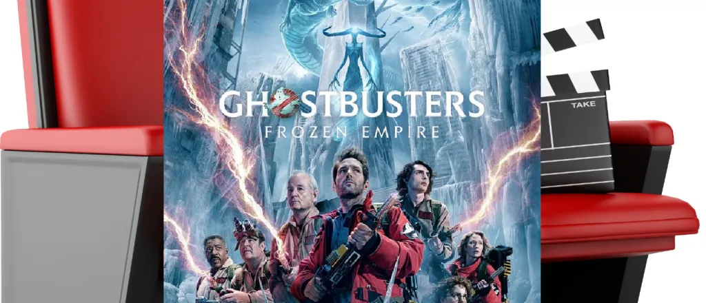 Movie poster for Ghostbusters Frozen Empire