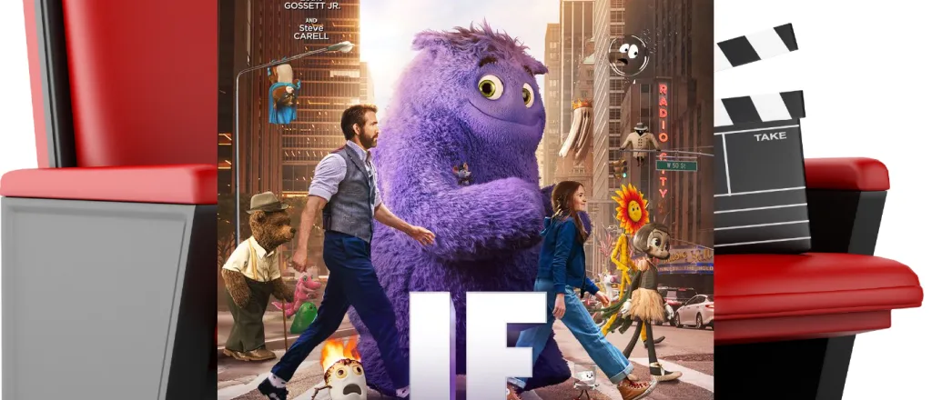 Movie poster for IF Movie poster for IF