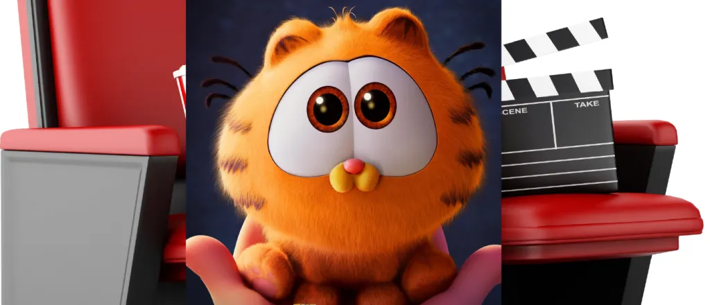 Movie poster for The Garfield Movie Movie poster for The Garfield Movie