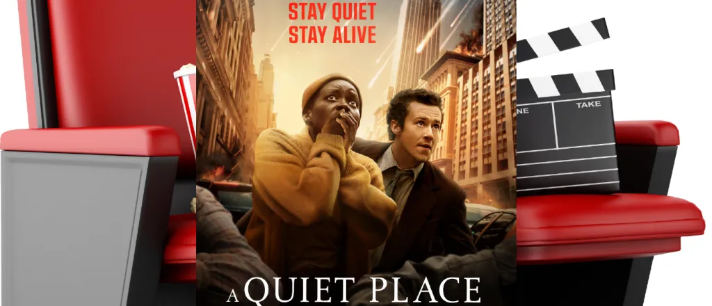 Movie poster for A Quiet Place Day One Movie poster for A Quiet Place Day One
