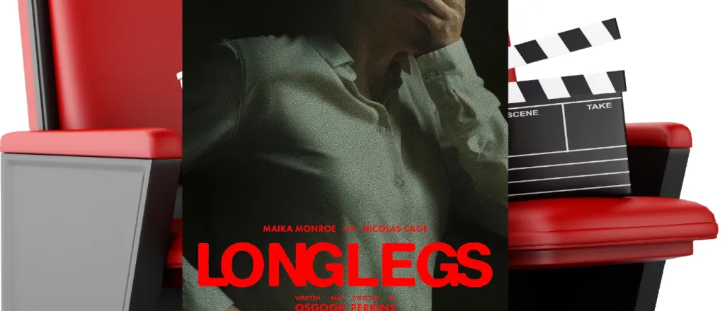 Movie poster for Longlegs Movie poster for Longlegs