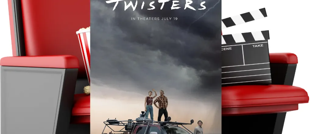 Movie poster for Twisters Movie poster for Twisters