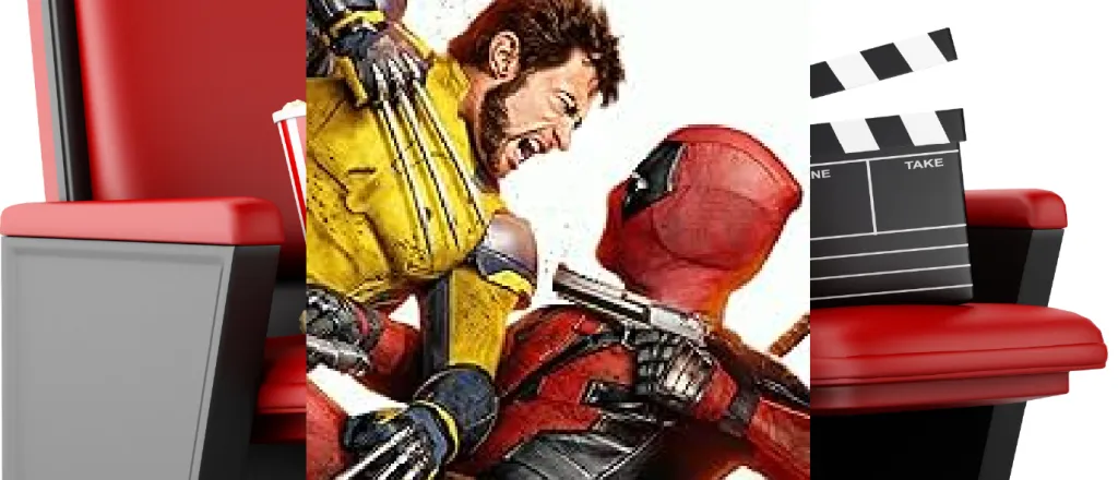 Movie poster for Deadpool and Wolverine Movie poster for Deadpool and Wolverine