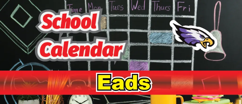 Concept art for the Eads School Calendar