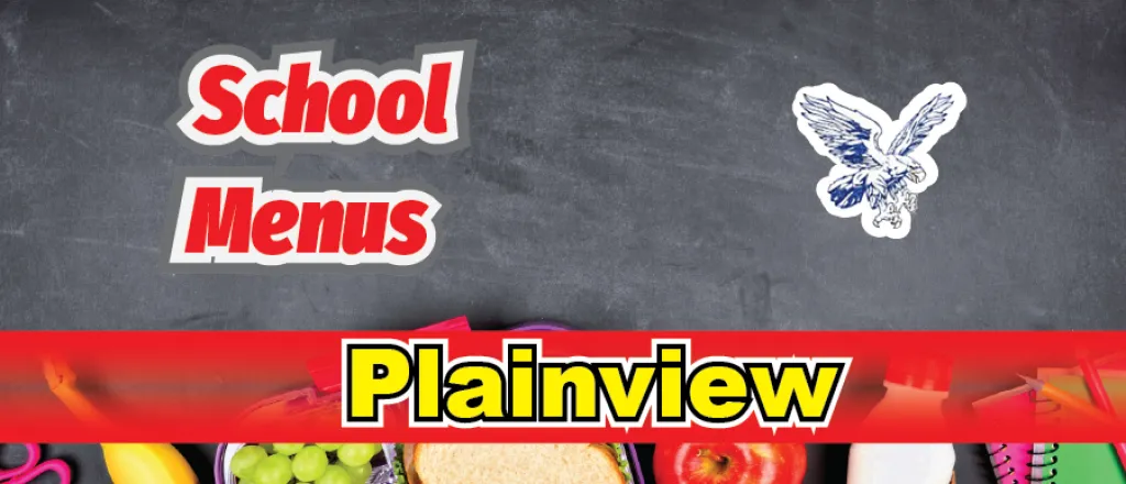 Concept art for the Plainview School Menus
