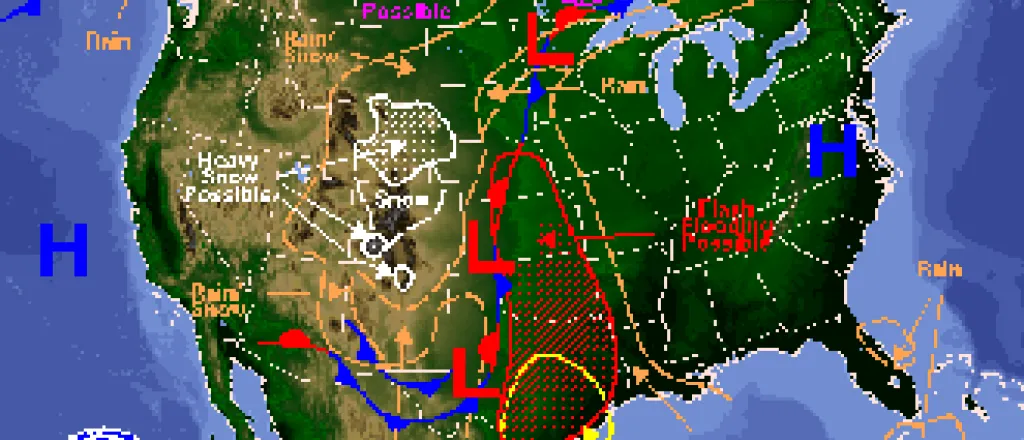 National Weather Map National Weather Map