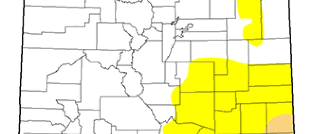 Colorado Drought Map