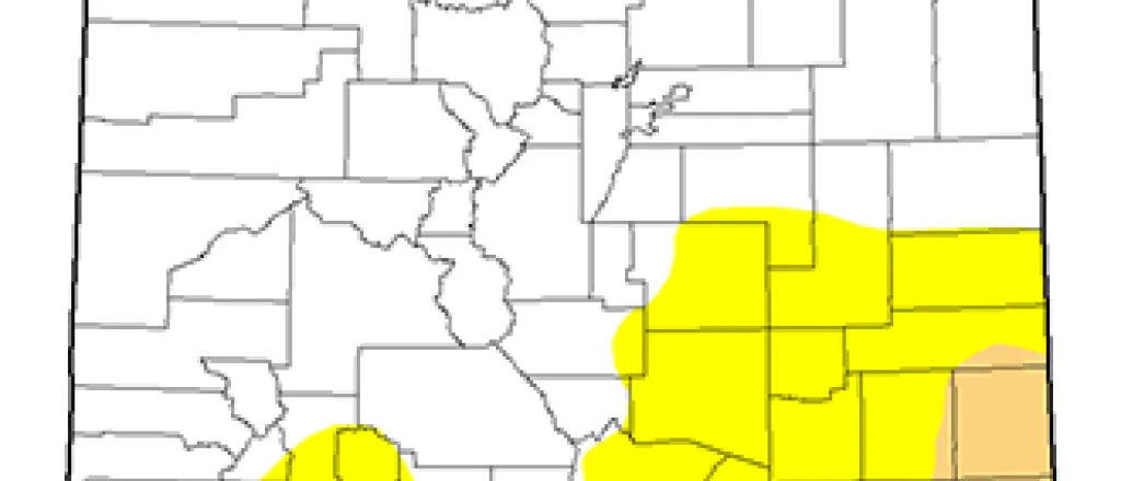 Colorado Drought Map