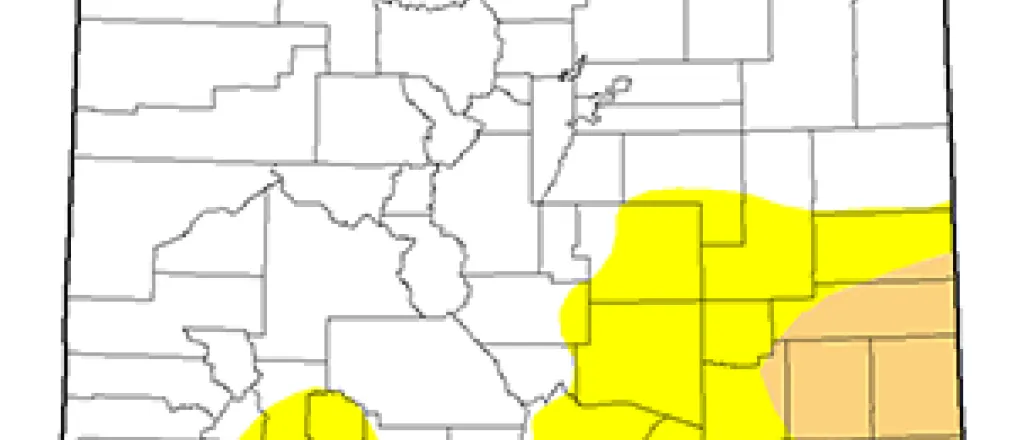 Colorado Drought Map