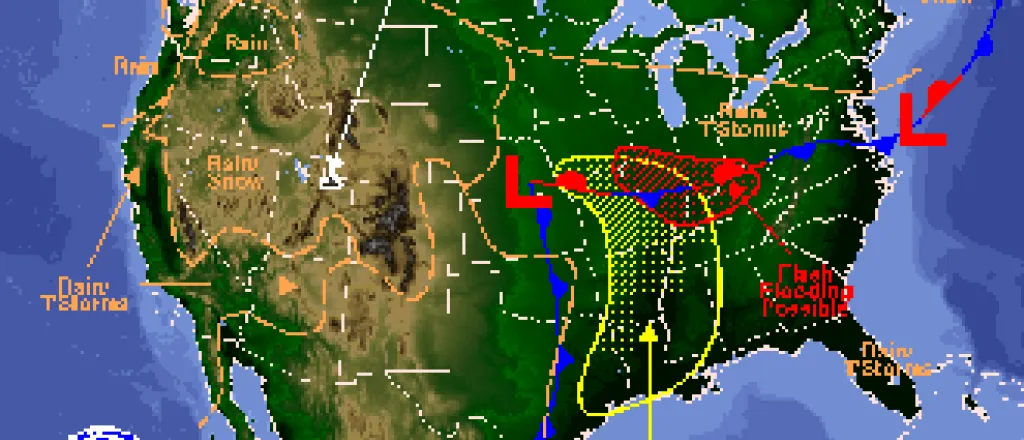 National Weather Map