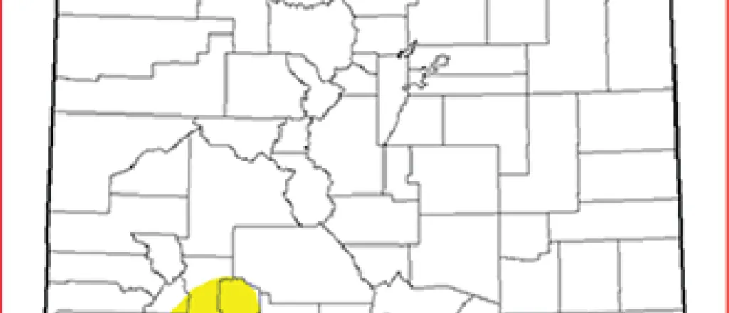 Colorado Drought Map - May 12, 2106 Colorado Drought Map - May 12, 2106