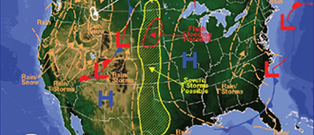 Weather Outlook - May 22, 2016
