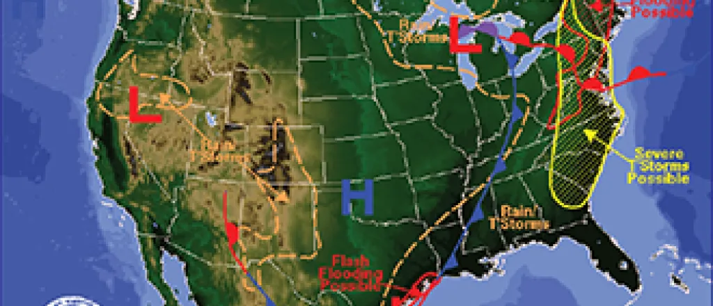 Weather Outlook - June 5, 2016