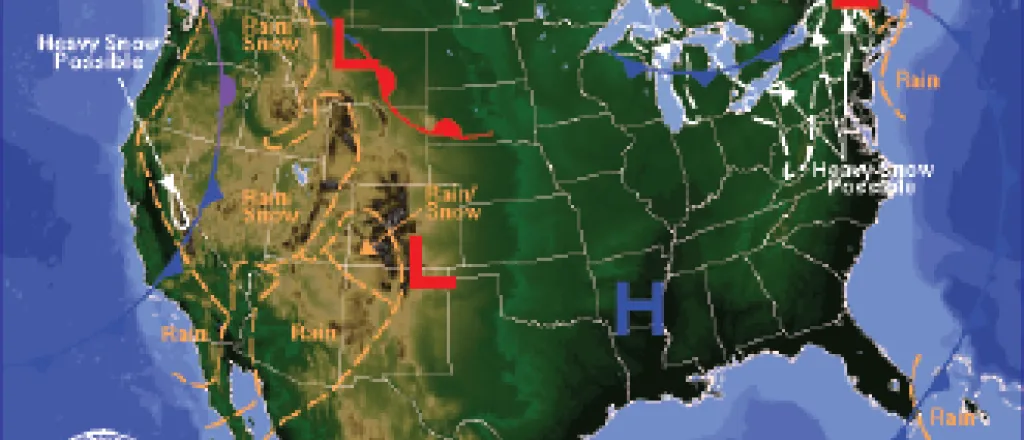 Weather Outlook - November 20, 2016