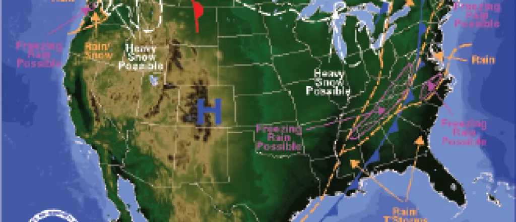 Weather Outlook - December 18, 2016 Weather Outlook - December 18, 2016
