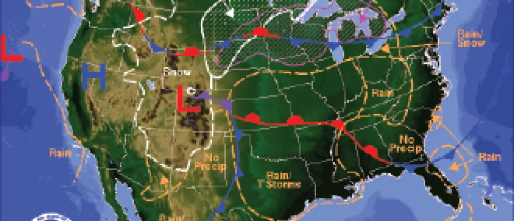 Weather Outlook - December 25, 2016