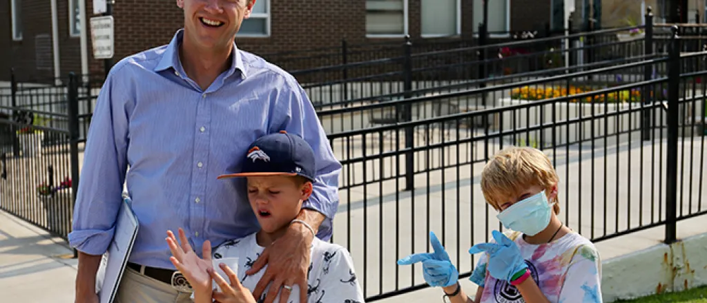 PICT Candidate Mike Johnson at Weisbrod Hospital - Summerfruit