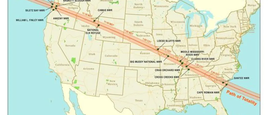 MAP - Eclipse Map - Liz Cruz USFWS