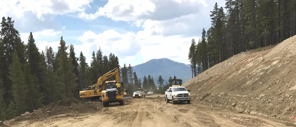 PICT - Cottonwod Pass Construction - CPW PICT - Cottonwod Pass Construction - CPW