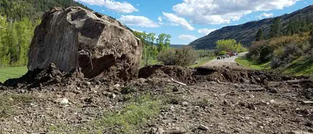 PICT Boulder cuts trench across Highway 145 - CDOT