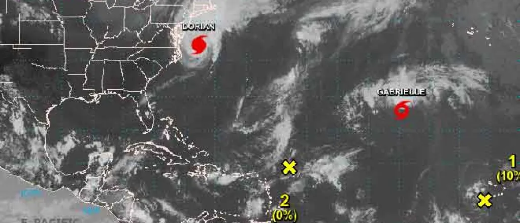 SATELLITE Atlantic storms as of September 6, 2019