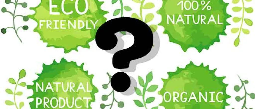 PROMO 64J1 Environment - Question Mark Eco Friendly Natural Organic Words Logos - iStock - Happiestsim PROMO Environment - Question Mark Eco Friendly Natural Organic Words Logos - iStock - Happiestsim