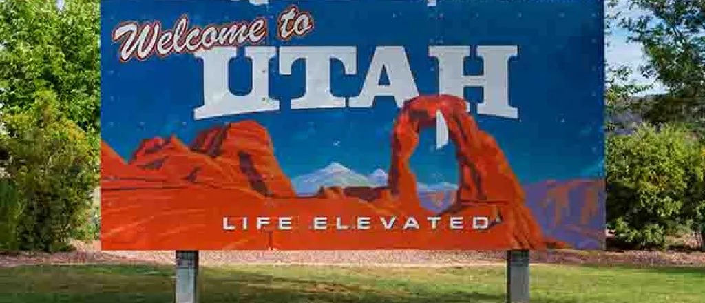 PROMO 64J1 States - Utah Welcome Sign - iStock - gnagel