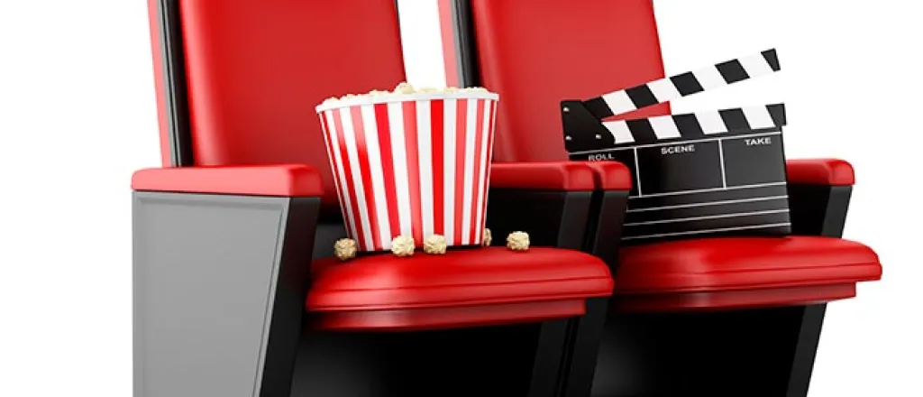 Movie - Movie Review Theater Seats Popcorn - iStock - nicomenijes
