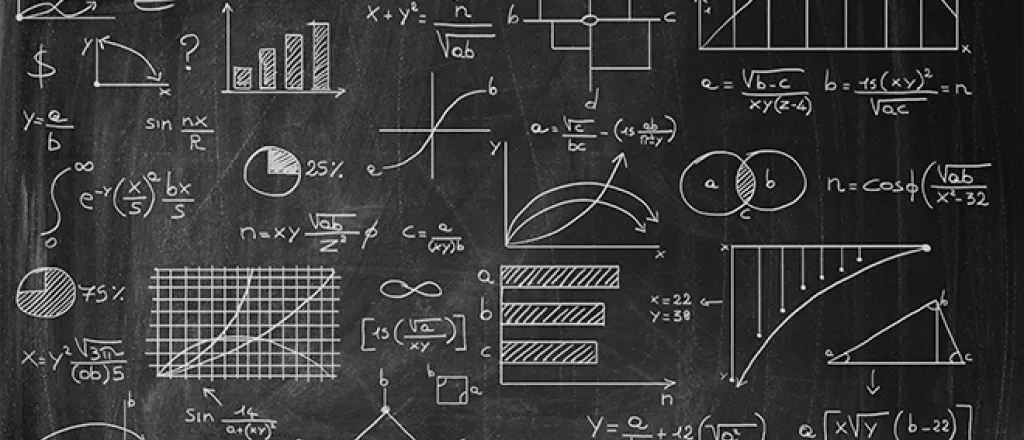 64J Academics - Chalk Board School - iStock Academics - School Education Chalk Board Science Graph Chart - iStock - Minerva Studio