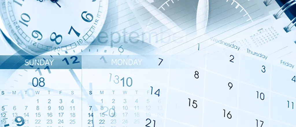 PROMO 660 x 440 Miscellaneous - Calendar Clock Events Calendar- iStock