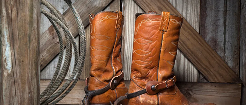 PROMO 660 x 440 Miscellaneous - Rodeo Boots Rope Barn Wood - iStock PROMO 660 x 440 Miscellaneous - Rodeo Boots Rope Barn Wood - iStock