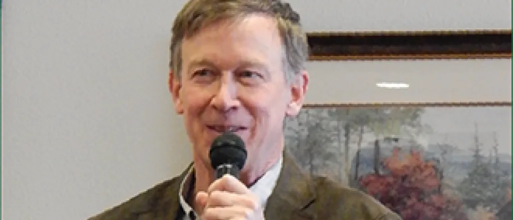 Colorado Governor John Hickenlooper Colorado Governor John Hickenlooper