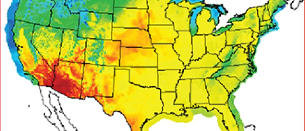Hot Weather - Map Hot Weather - Map