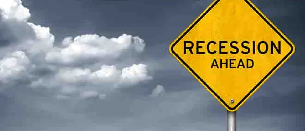 PROMO 64J1 Economy - Sign Recession Ahead Inflation - iStock - gguy44 PROMO Economy - Sign Recession Ahead Inflation - iStock - gguy44