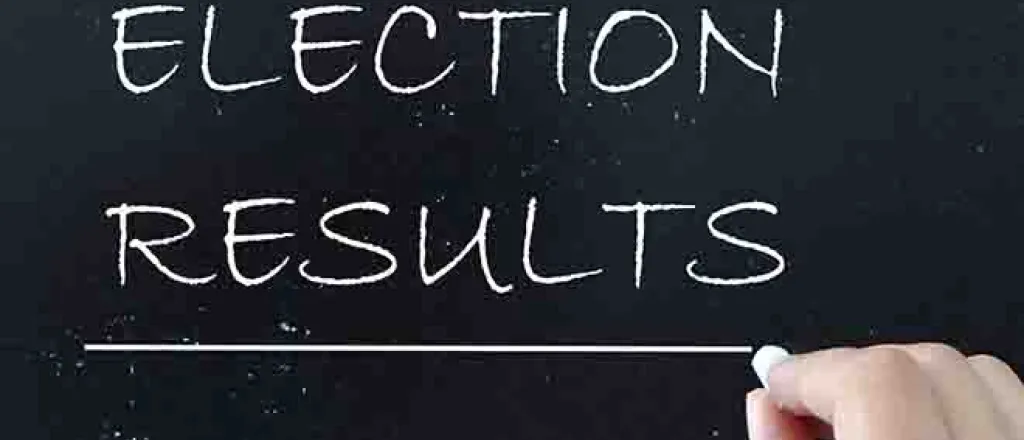PROMO Election - Chalk Board Election Results Vote - iStock - CharlieAJA