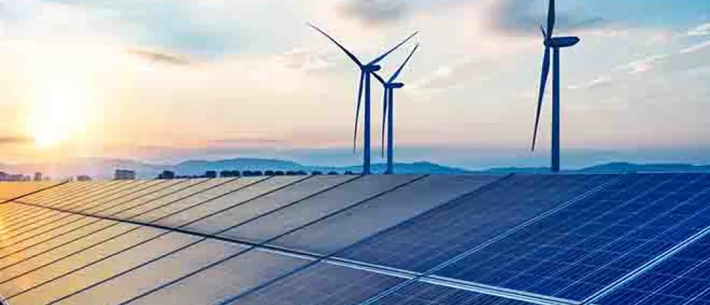PROMO 64J1 Energy - Solar Panels Wind Turbines Sky Clouds. iStock - hrul PROMO Energy - Solar Panels Wind Turbines Sky Clouds. iStock - hrul